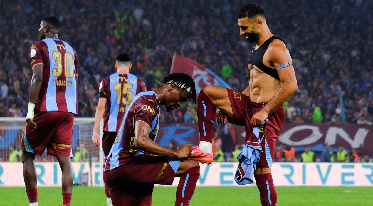 Trabzonspor : Mohamed Salah signe un triplé face à Galatasaray