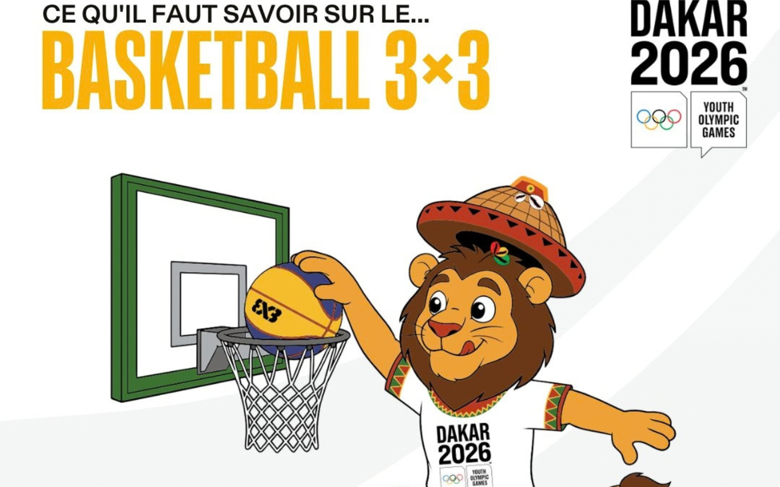 Basket 3×3 : Dakar prépare la nouvelle génération