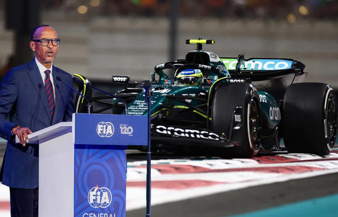 Le Rwanda à l’honneur pour le retour du Grand Prix de la F1 en Afrique