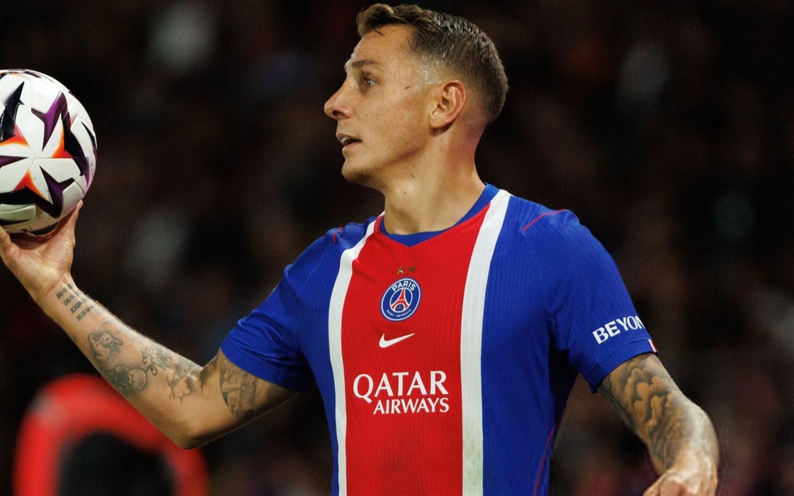 PSG : Luis Enrique envoie un message à Lucas Digne