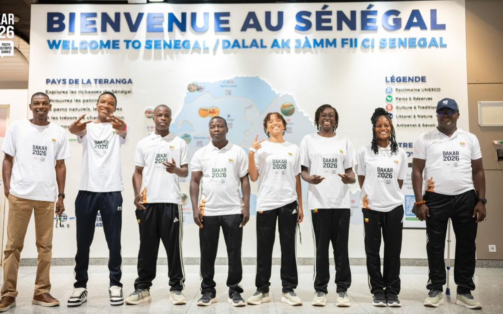 JOJ Dakar 2026 : Une première vague d’athlètes béninois prend ses quartiers au Sénégal