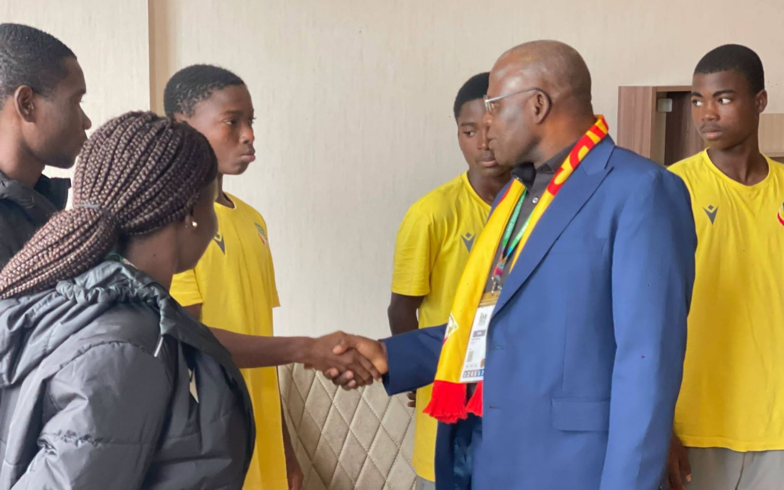 Coupe du monde U15 : Marcellin Bocovè aux côtés des jeunes Guépards à Bakou