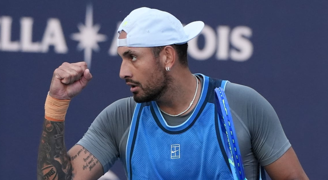 Nick Kyrgios sort enfin du tunnel