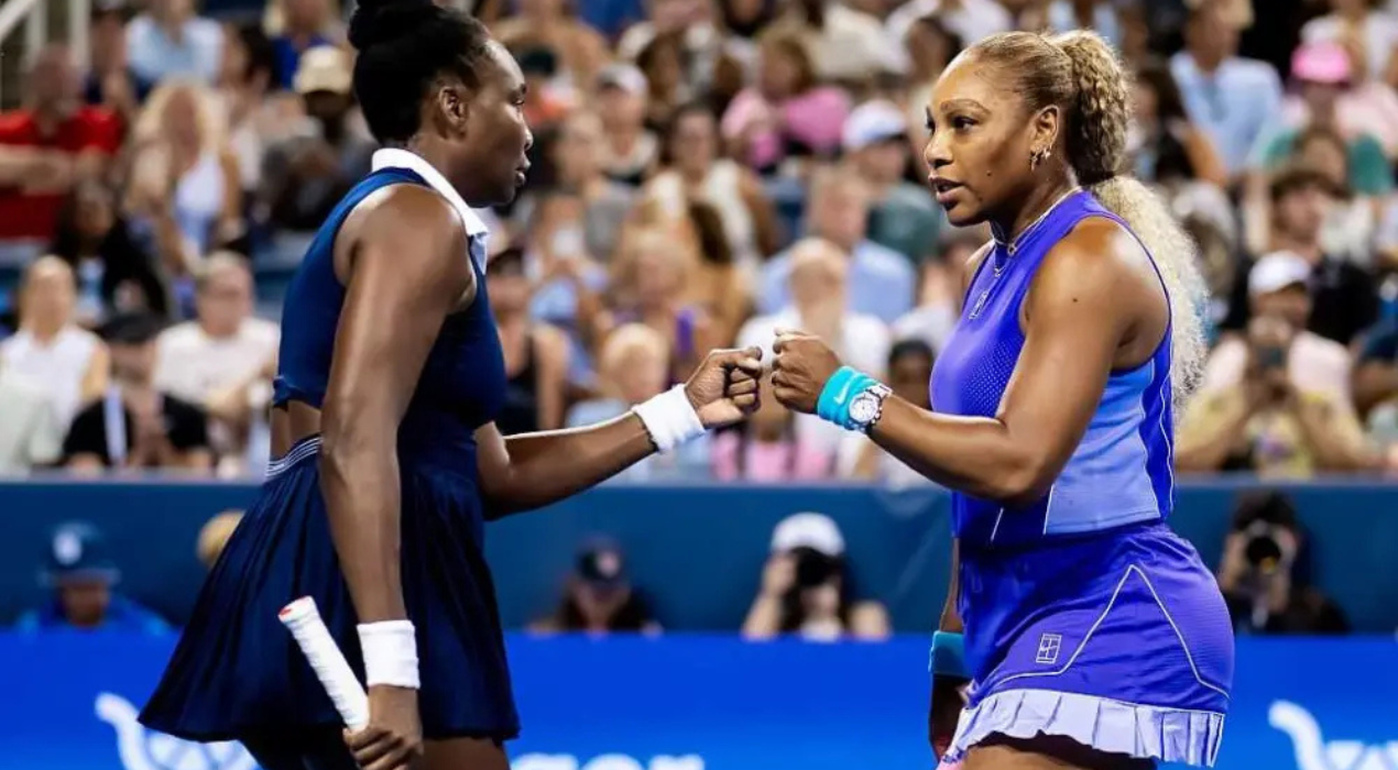 Serena et Venus Williams réunies pour le double à l’US Open
