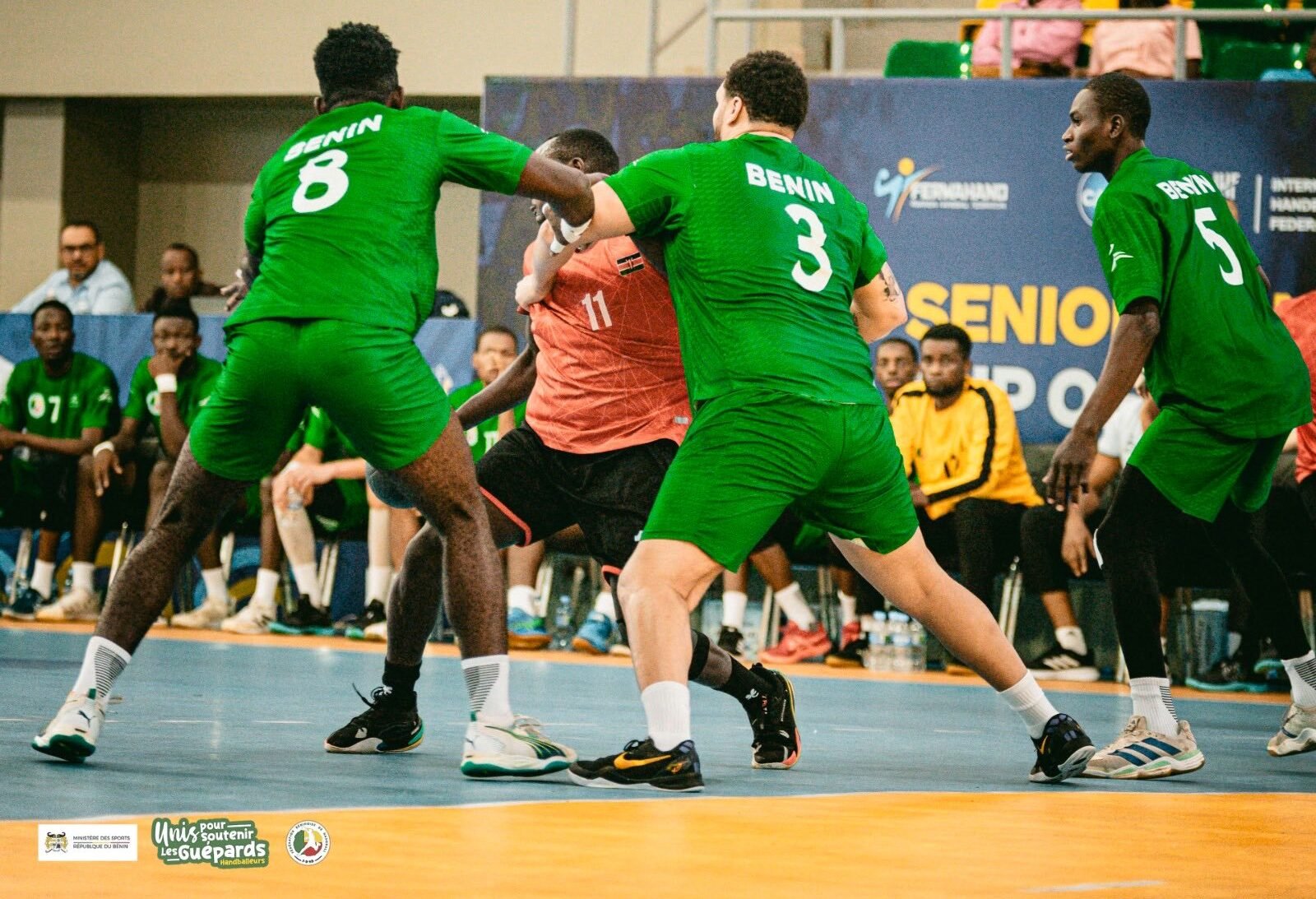 CAN Seniors de Handball 2026 : Le Bénin tient sa première victoire