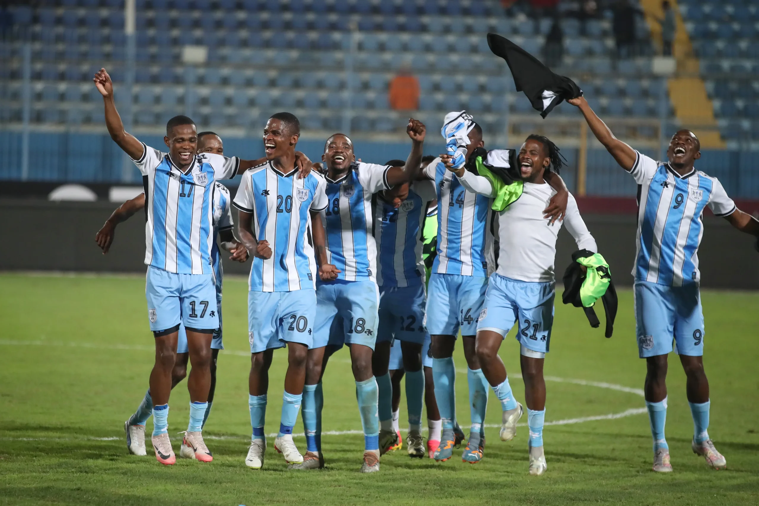 Botswana : Le Onze de départ officiel contre le Bénin (CAN 2025)