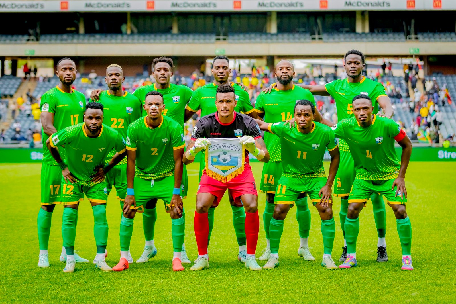 Rwanda : La liste contre le Bénin et l’Afrique du Sud dévoilée