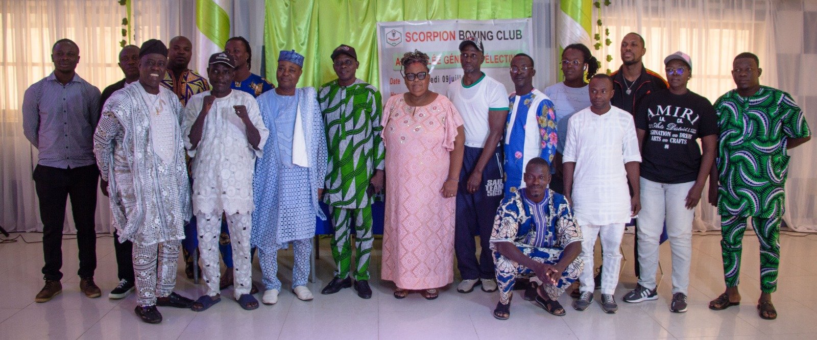 Le Scorpion Boxing Club renouvelle son board : Claude Balogoun prend les rênes du club de Cotonou