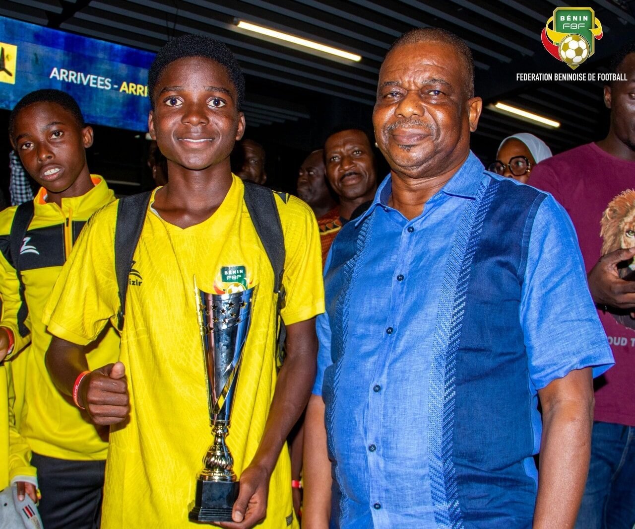 Bénin : Les jeunes de Missérété de retour de Punta Cana, accueillis par Mathurin de Chacus