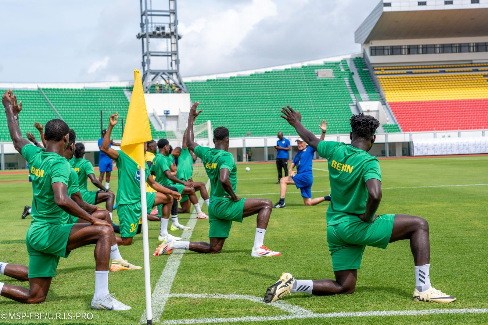 Maroc-Bénin : Première séance intense pour les Guépards à Cotonou, grand format