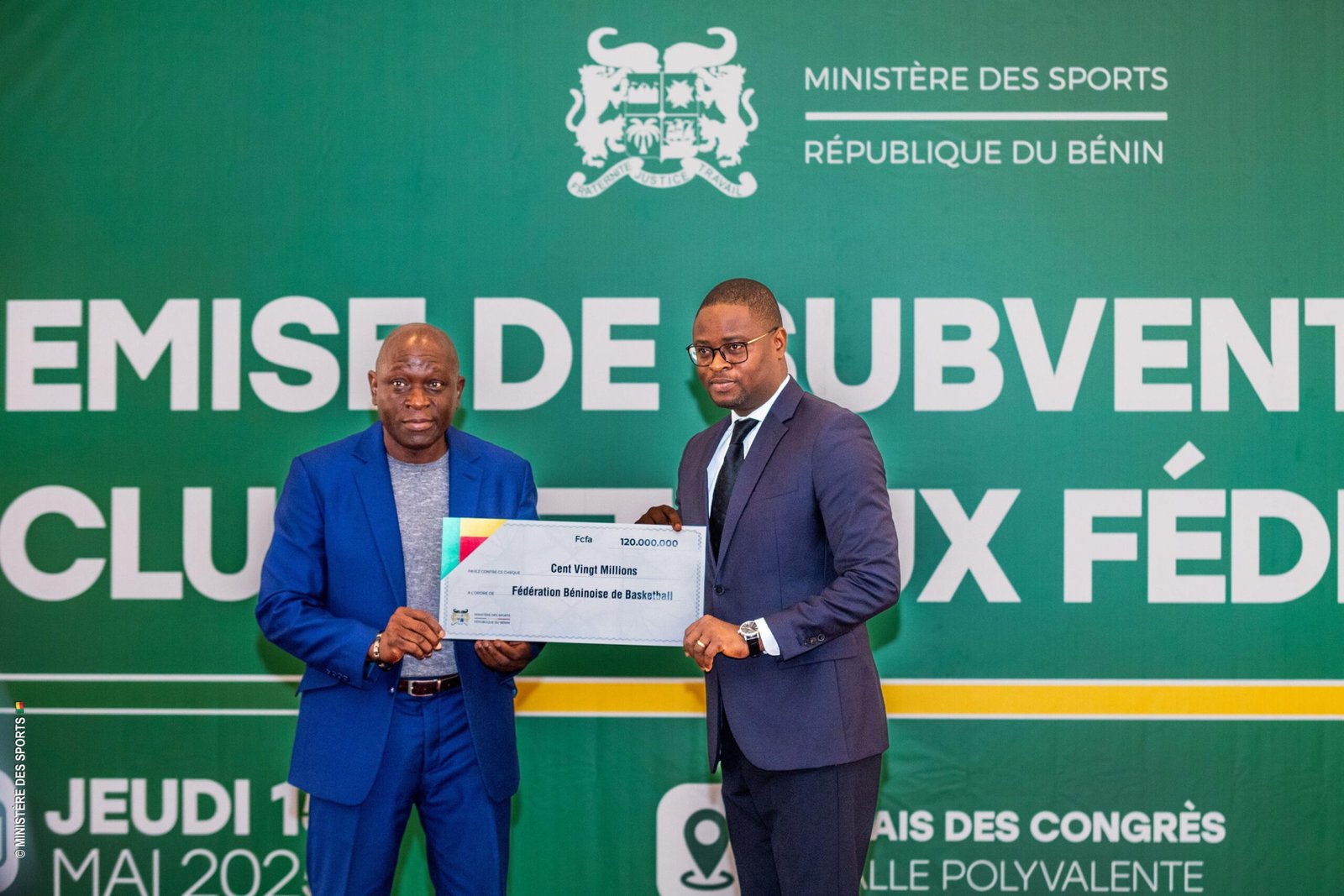 Bénin – Subventions sportives 2025 : Voici tous les montants alloués par fédérations et clubs