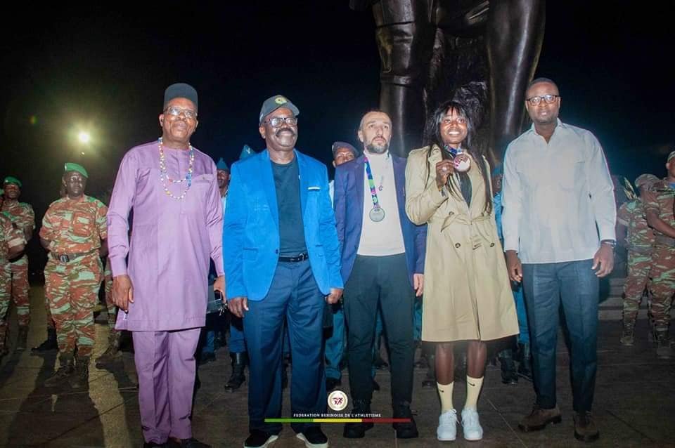 Honneur et reconnaissance pour Noélie Yarigo, de retour au Bénin