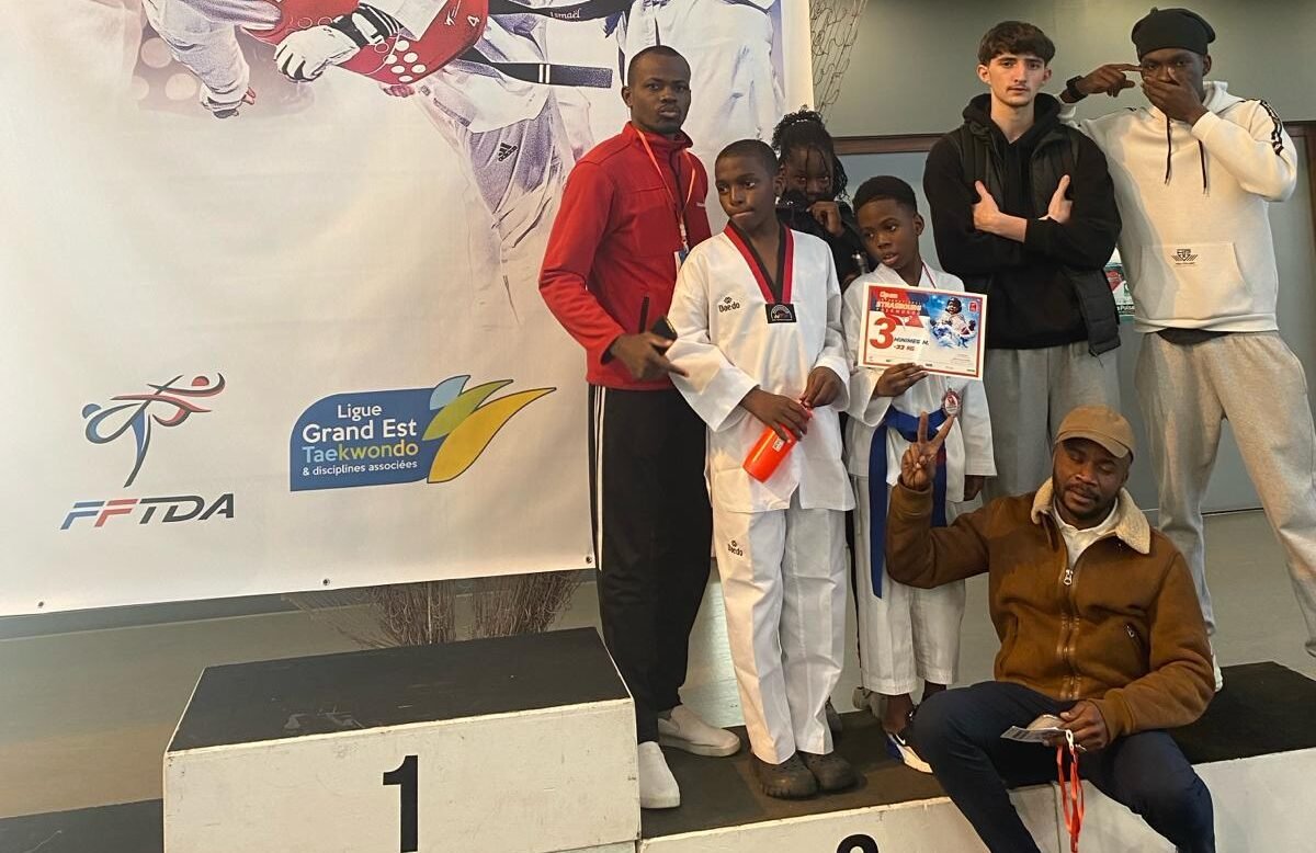 L’académie INAMA-BENIN brille à l’Open International de Strasbourg de Taekwondo