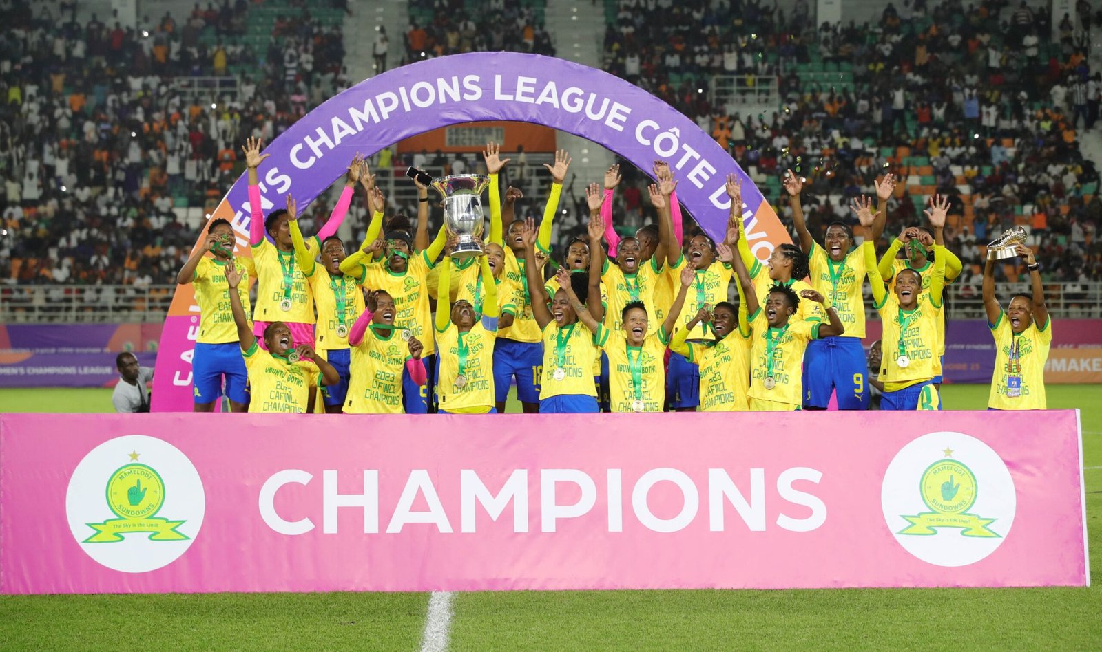 Ligue des champions féminine de la CAF 2023 : Mamelodi Sundowns remporte le graal