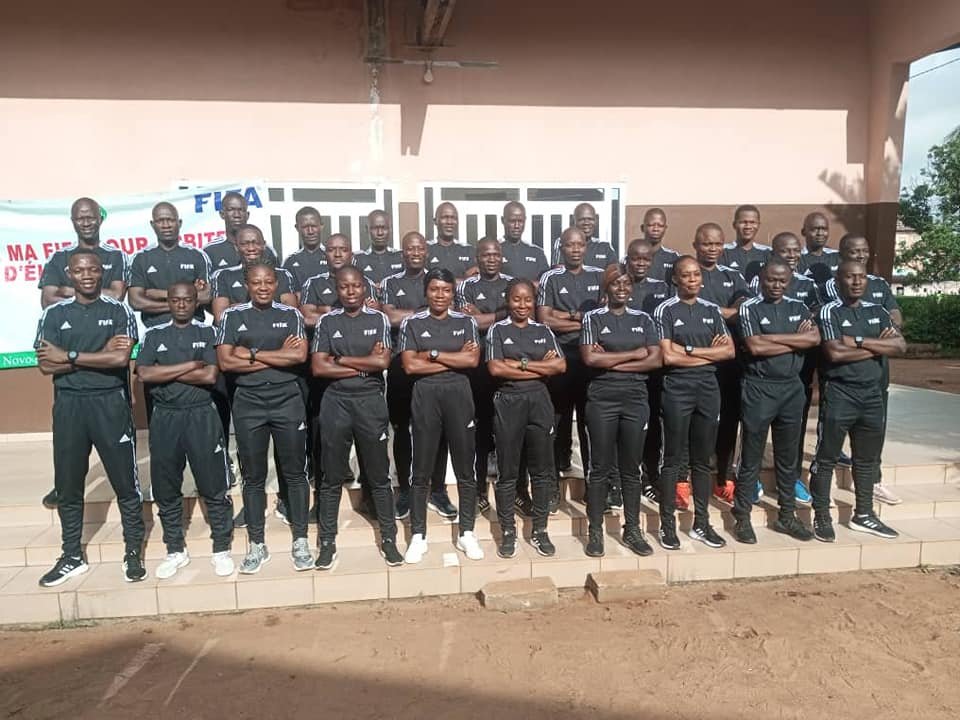 Au Bénin, les arbitres d’élite au cœur d’un stage FIFA
