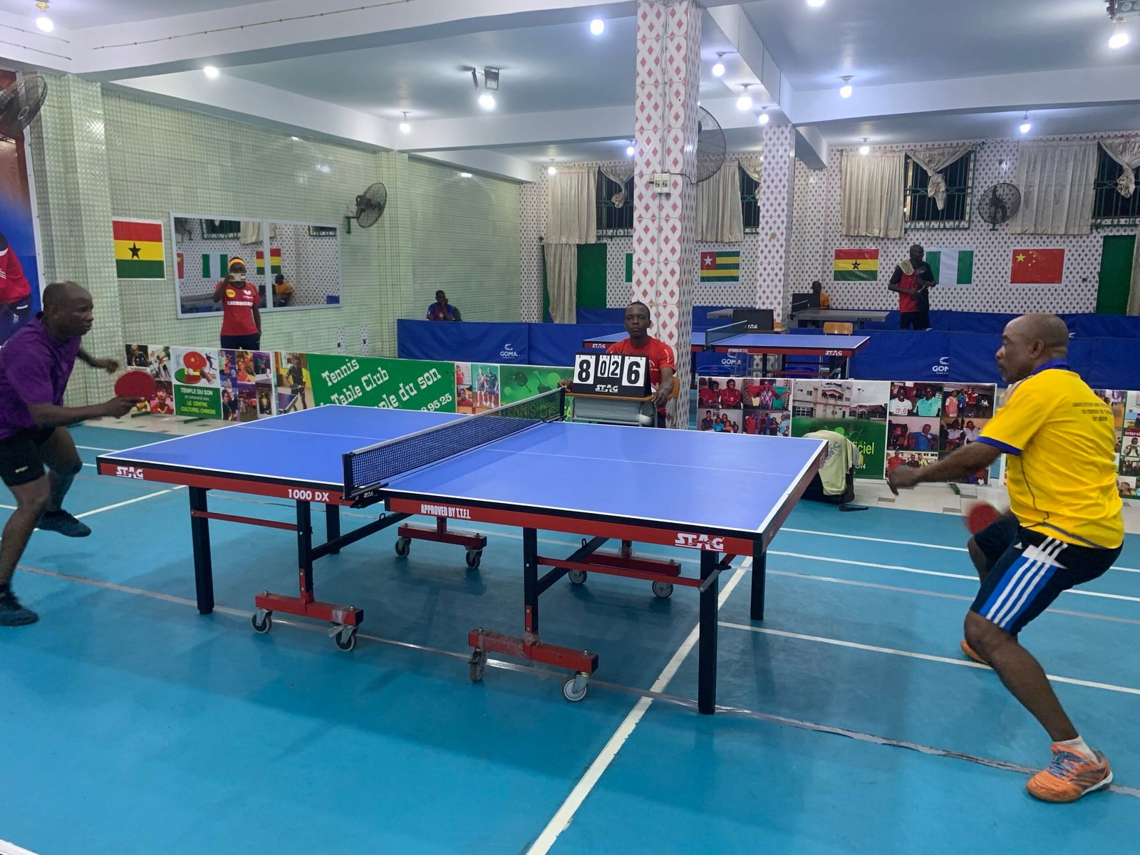 Le Tournoi International Open Temple du Son 2023 anime les amateurs de tennis de table au Bénin