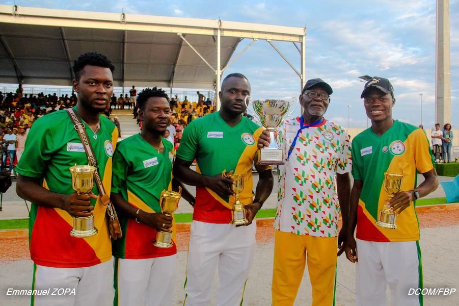 Le Bénin intègre le Top 5 des meilleures nations de pétanque au monde