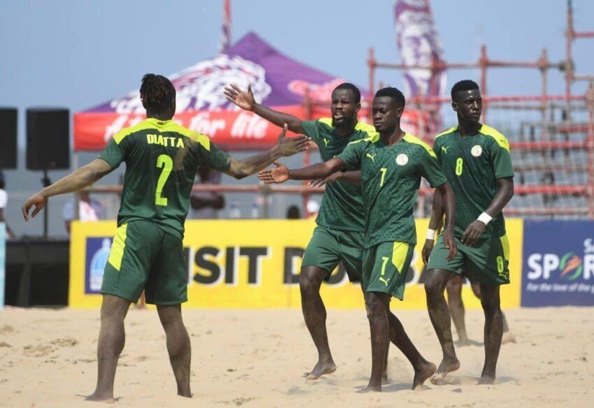 Can Beach Soccer 2022 : Le Sénégal remporte le graal face à l’Égypte