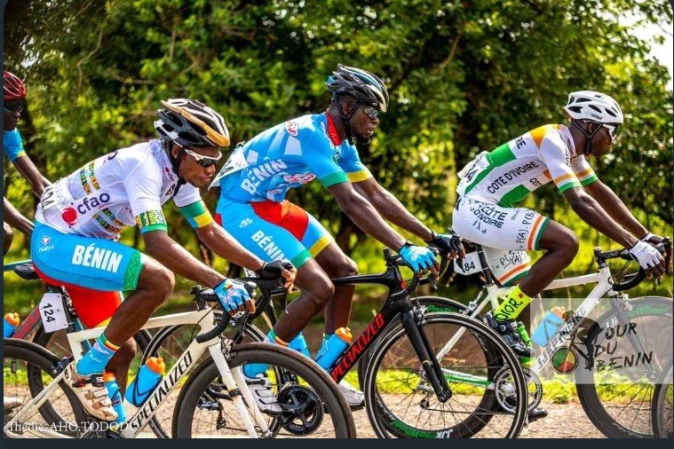Tour cycliste international du Bénin 2022 : Voici le top 3 de la 5ème et dernière étape