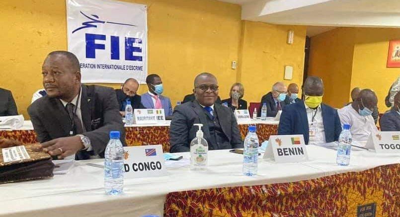 Jacques OKOUMASSOUN, Nouveau secrétaire général adjoint de la Confédération Africaine d’Escrime