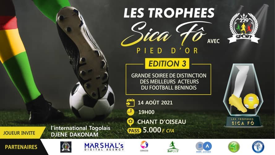 SICA FÔ 2021 : Les meilleurs acteurs du football béninois nominés