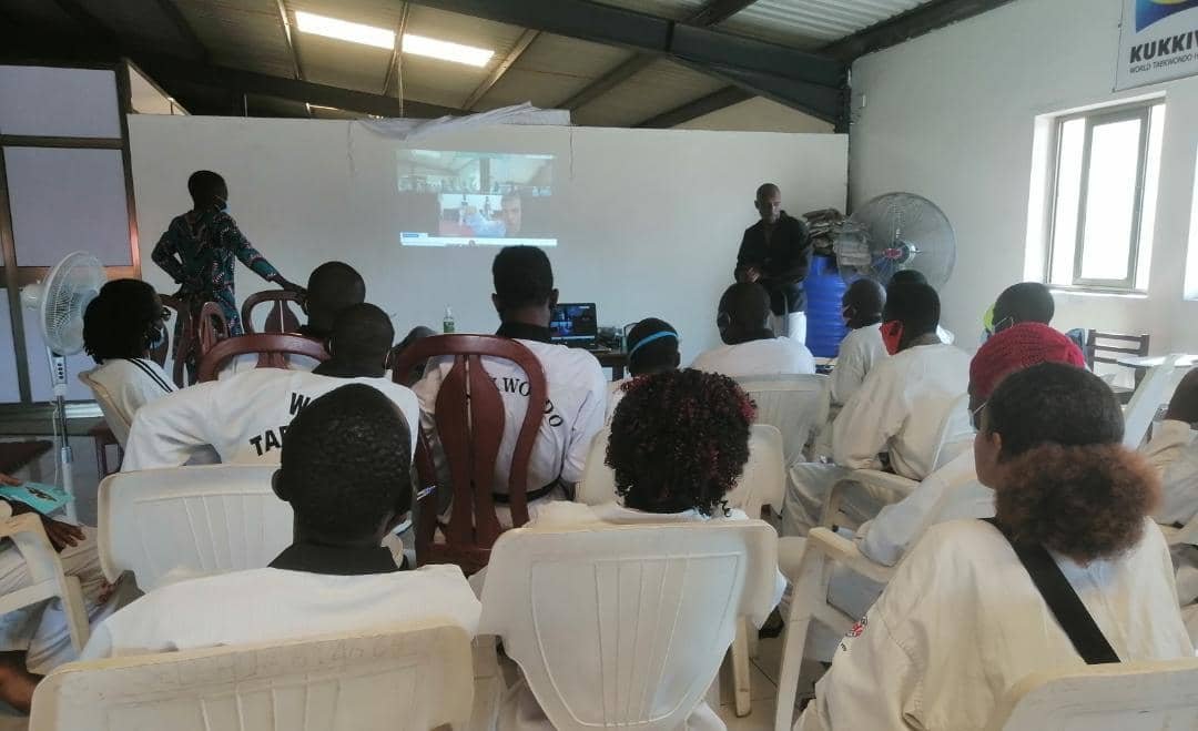 Entraîneurs et coachs béninois du taekwondo olympique en cours de formation, le point de la 1e journée