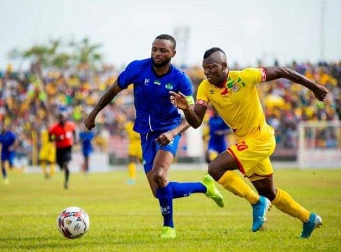 Sierra Leone vs Bénin prévu pour le 14 juin 2021.