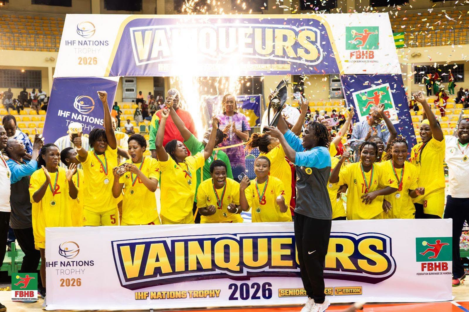 IHF Nations Trophy Seniors Dames 2026 : Le trophée et la CAN pour les Amazones du Bénin