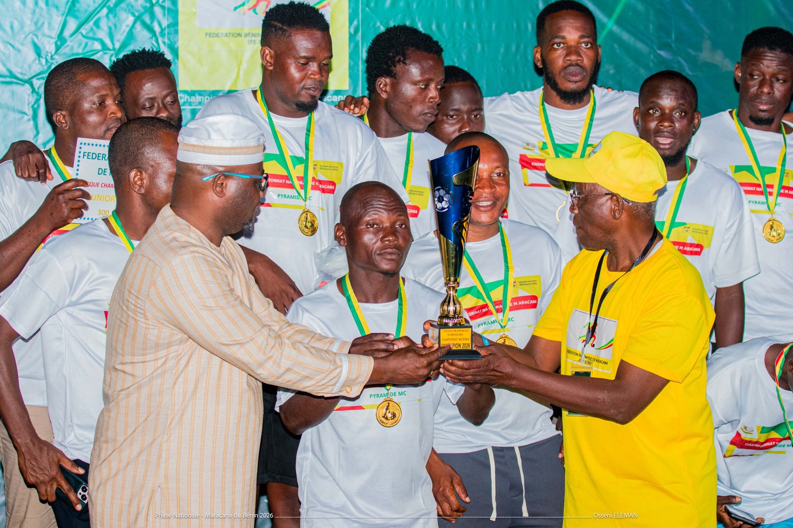 Bénin – Championnat national de Maracana 2026 : Pyramide MC et SACR au sommet