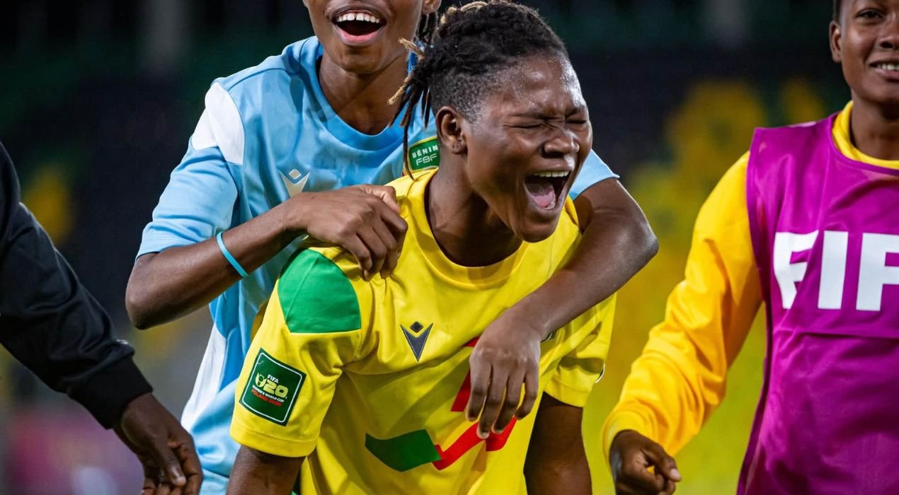La FIFA s’enflamme pour Romaine Gandonou, « la foudre béninoise »