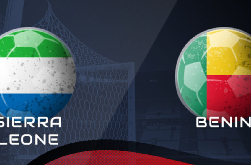  Sierra Leone Benin : Le match à huit clos.