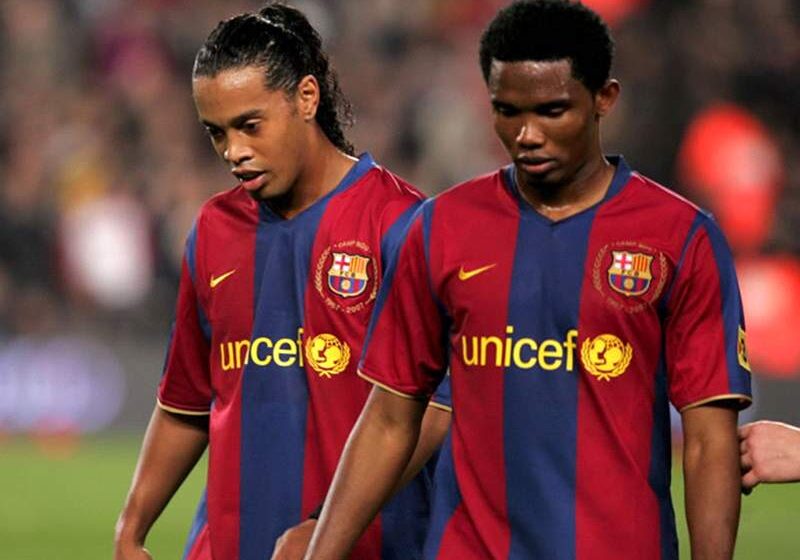  Fecafoot : Ronaldinho félicite Samuel Eto’o