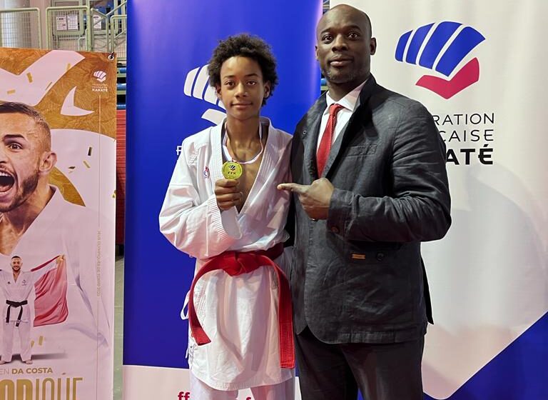  Le béninois Ihsane Adjanohoun honore le Bénin au Championnat de France de Karaté