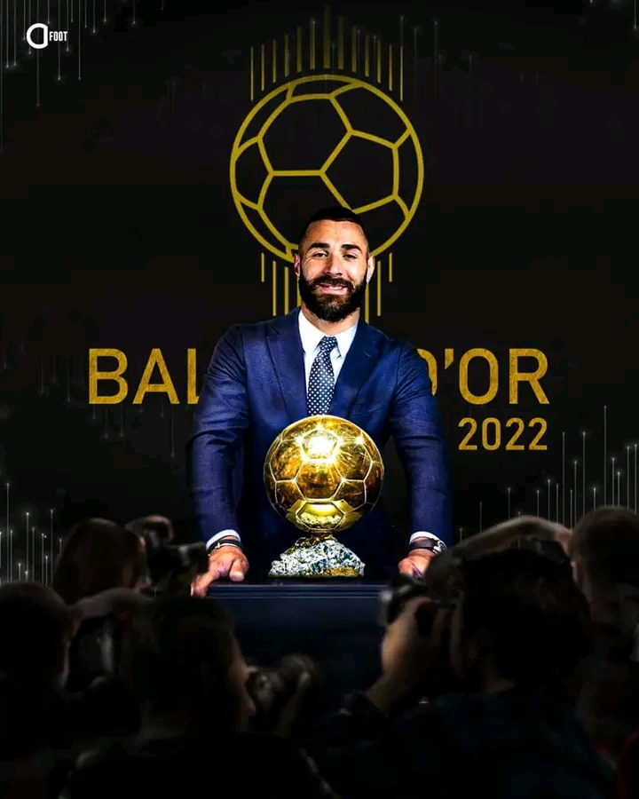 Officiel : Karim Benzema remporte le ballon d'Or 2022, ses premiers