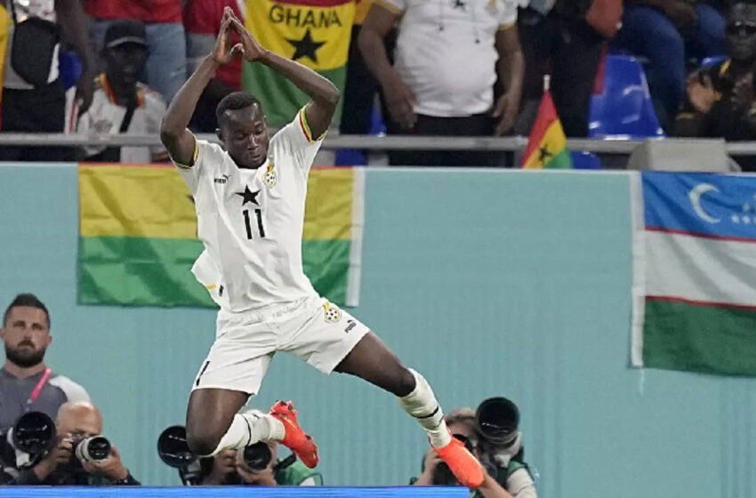  Mondial 2022 : Osman Bukari, le Ghanéen qui a célébré son but à la Cristiano Ronaldo s’explique