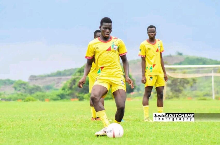  Sélection de football du Bénin : La pépite Ouorou yamirou surclassé dans la catégorie U20