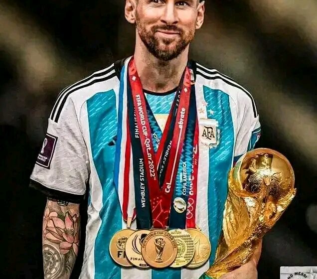  Record : Avec l’Argentine, Lionel Messi a reçu un chiffre historique de médailles