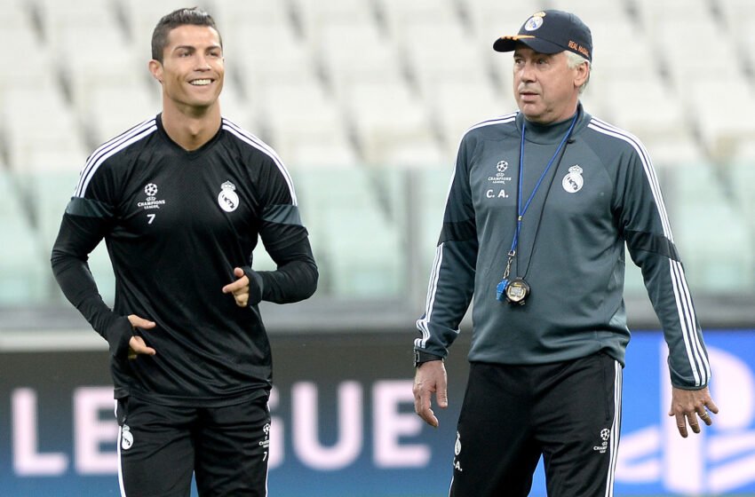 Real Madrid : Carlo Ancelotti se prononce sur l’avenir de Cristiano Ronaldo qui s’entraine au club