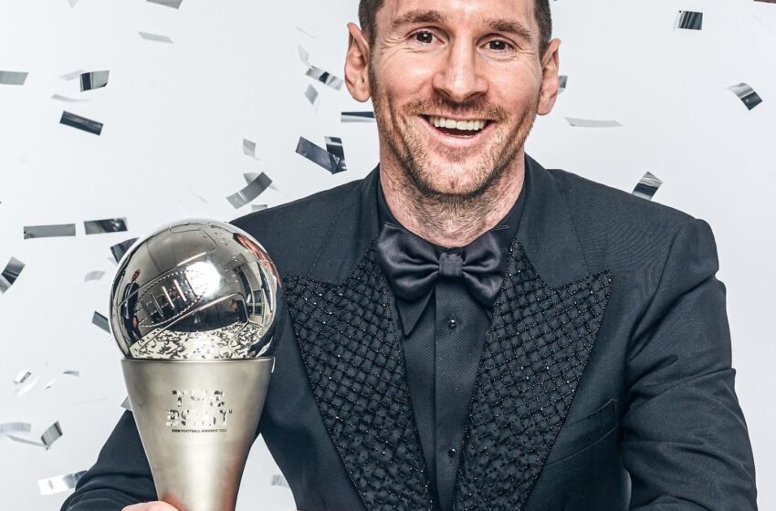 Fifa elege Lionel Messi como melhor do mundo em 2022