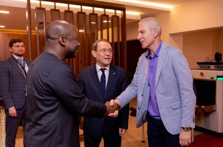  Le ministre des Sports russe Oleg Matytsin en visite officielle au Bénin