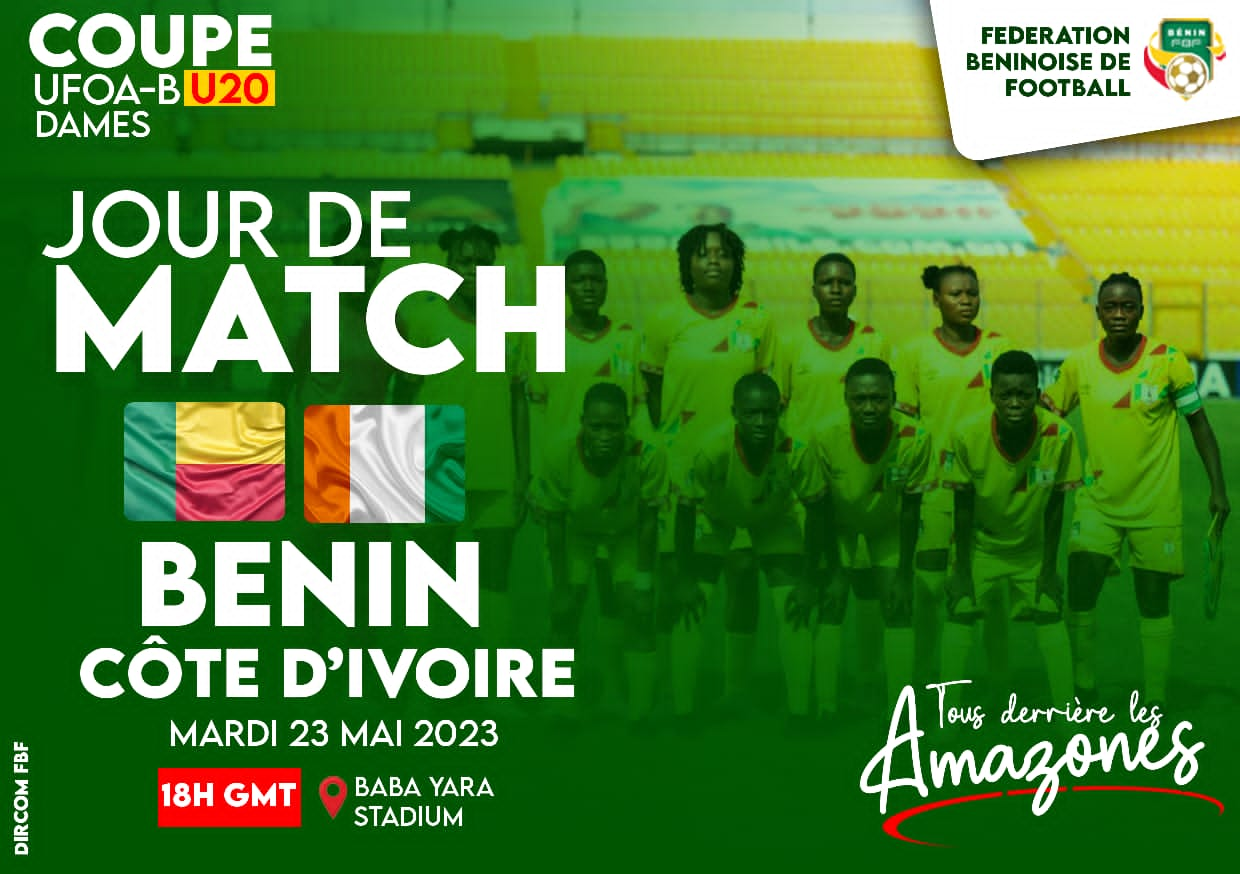 Coupe Des Nations UFOA-B U20 Dames 2023, J2 : Les Amazones Du Bénin ...