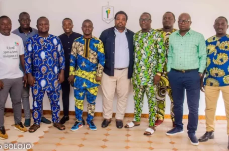 L’Association de la Presse Sportive du Bénin saluée par la Fédération Béninoise de Handball présidée par M. Sidikou