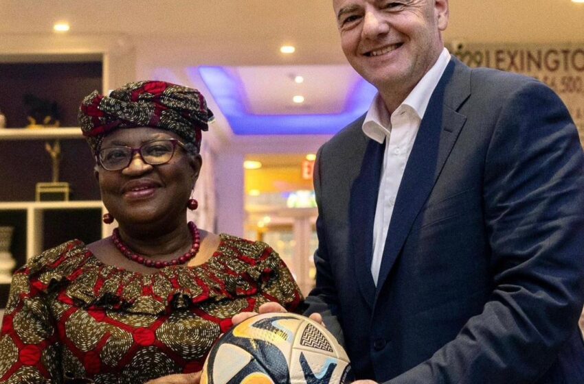  Gianni Infantino et Okonjo-Iweala discutent d’un partenariat entre la FIFA et l’OMC