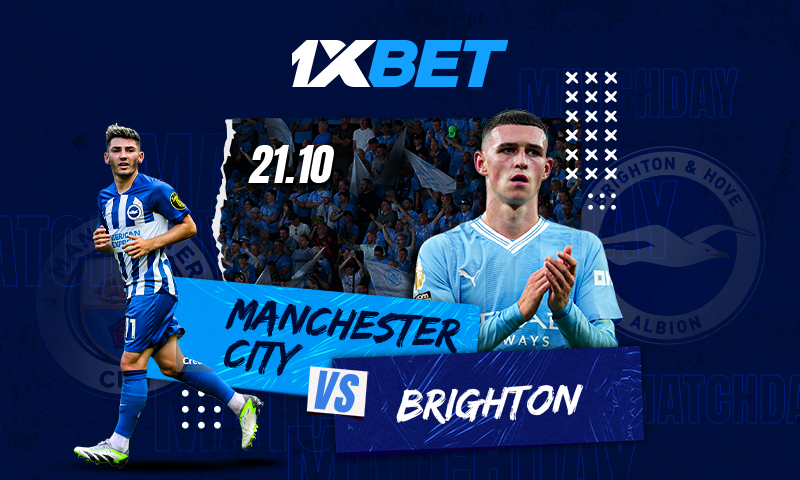  Manchester City vs Brighton : 1xBet présente le top match de l’EPL
