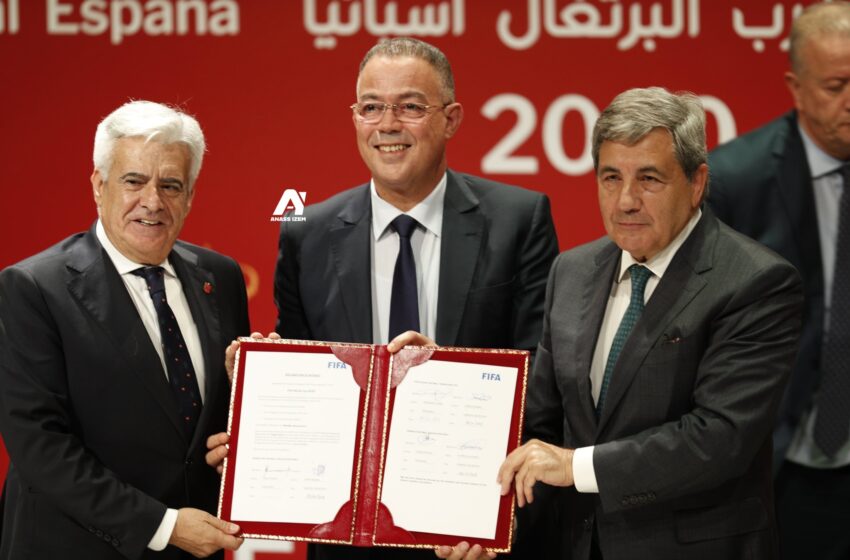  Coupe du Monde 2030 : Le trio du Maroc-Portugal-Espagne signe la déclaration de candidature