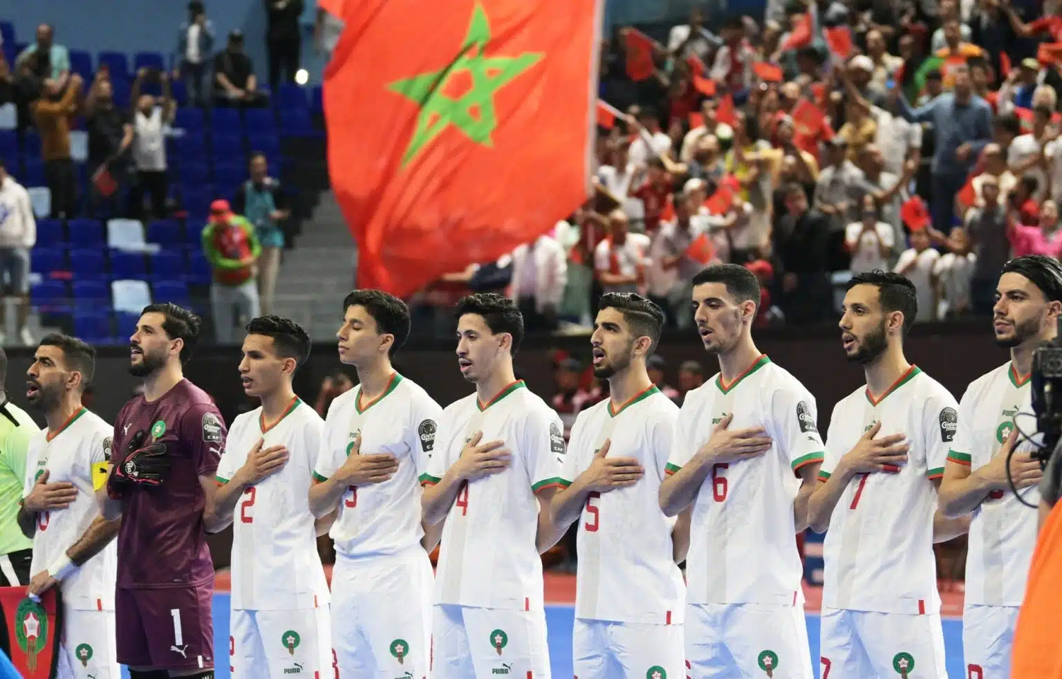 CAN de Futsal 2024 Le Maroc file en finale et valide sa place au